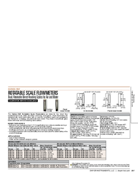 Thumbnail of document Data Sheet - RSF Rotatable Scale Flowmeters